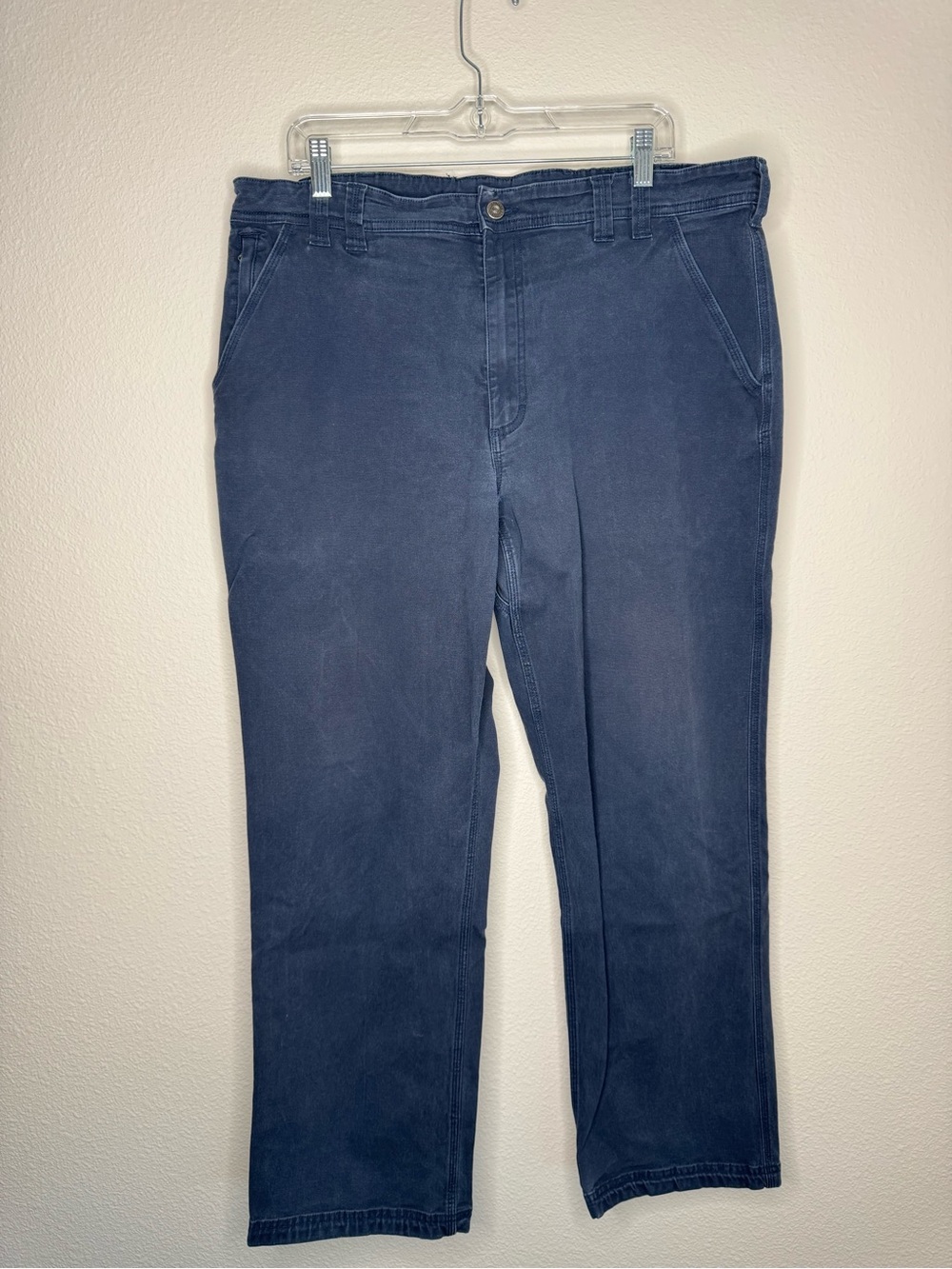 Duluth Trading Co Men’s Navy Blue Flex Fire Hose Pants